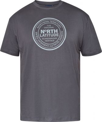 Tshirt Manches Courtes Gris All Size du 3XL au 8XL