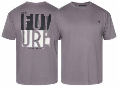 Tshirt Manches Courtes Gris All Size du 3XL au 8XL