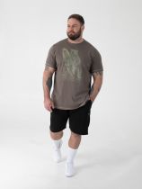 Tshirt Manches Courtes Kaki Duke Du 3XL au 10XL
