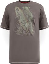 Tshirt Manches Courtes Kaki Duke Du 3XL au 10XL