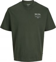 Tshirt Manches Courtes Kaki Jack&Jones du 3XL au 8XL
