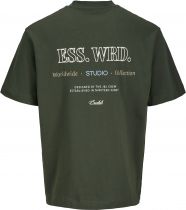 Tshirt Manches Courtes Kaki Jack&Jones du 3XL au 8XL