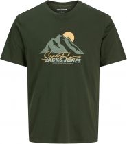 Tshirt Manches Courtes Kaki Jack&Jones du 3XL au 8XL