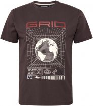 Tshirt Manches Courtes Marron All Size du 3XL au 8XL