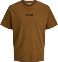 Tshirt Manches Courtes Marron Jack&Jones du 3XL au 8XL
