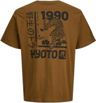 Tshirt Manches Courtes Marron Jack&Jones du 3XL au 8XL