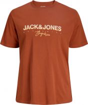 Tshirt Manches Courtes Marron Jack&Jones du 3XL au 8XL