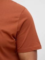 Tshirt Manches Courtes Marron Jack&Jones du 3XL au 8XL