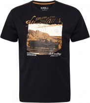 Tshirt Manches Courtes Noir All Size du 3XL au 8XL