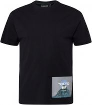 Tshirt Manches Courtes Noir All Size du 3XL au 8XL