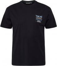 Tshirt Manches Courtes Noir All Size du 3XL au 8XL