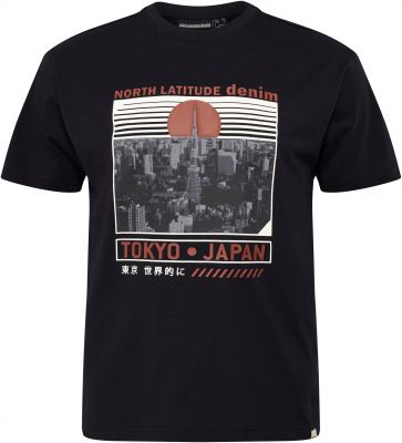 Tshirt Manches Courtes Noir All Size du 3XL au 8XL