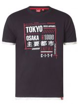 Tshirt Manches Courtes Noir Duke Du 3XL au 8XL