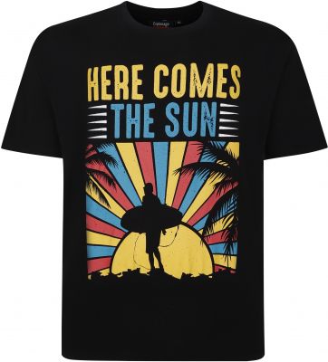 Tshirt Manches Courtes Noir Espionage du 2XL au 8XL