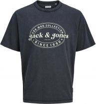Tshirt Manches Courtes Noir Jack&Jones du 3XL au 8XL