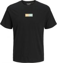 Tshirt Manches Courtes Noir Jack&Jones du 3XL au 8XL