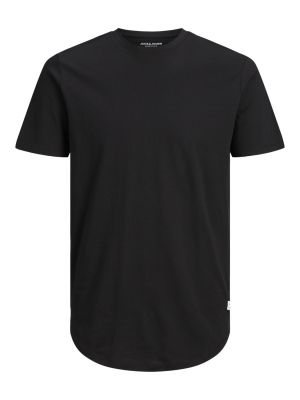 Tshirt Manches Courtes Noir Jack&Jones du 4XL au 8XL
