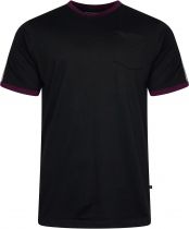 Tshirt Manches Courtes Noir Kam du 2XL au 8XL