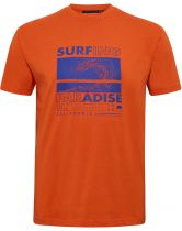 Tshirt Manches Courtes Orange All Size du 3XL au 8XL