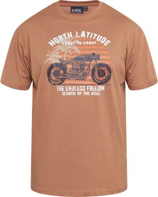 Tshirt Manches Courtes Orange All Size du 3XL au 8XL