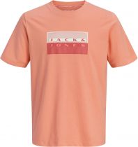 Tshirt Manches Courtes Orange Jack&Jones du 3XL au 8XL