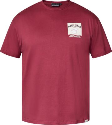 Tshirt Manches Courtes Rouge All Size du 3XL au 8XL