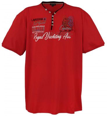 Tshirt Manches Courtes Rouge du 3XL au 8XL Lavecchia
