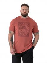 Tshirt Manches Courtes Rouge Duke Du 3XL au 6XL