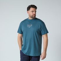 Tshirt Manches Courtes Turquoise All Size du 3XL au 8XL