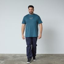 Tshirt Manches Courtes Turquoise All Size du 3XL au 8XL