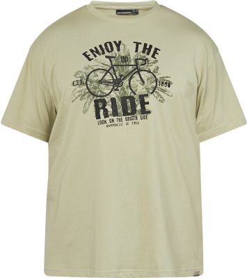 Tshirt Manches Courtes Vert All Size du 3XL au 8XL