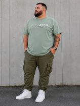 Tshirt Manches Courtes Vert du 3XL au 8XL