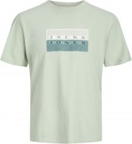 Tshirt Manches Courtes Vert Jack&Jones du 3XL au 8XL