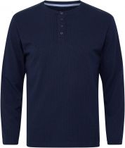 Tshirt Manches Longues Bleu Marine All Size du 3XL au 10XL