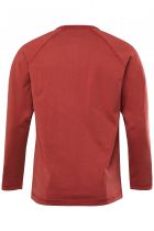 Tshirt Manches Longues Col Tunisien Rouge du 3XL au 7XL