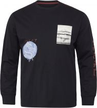 Tshirt Manches Longues Noir All Size du 3XL au 8XL