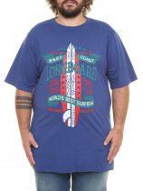 Tshirt Sans Manches  Bleu Maxfort du 3XL au 8XL