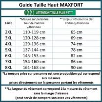 Tshirt Sans Manches  Bleu Maxfort du 3XL au 8XL