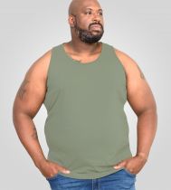 Tshirt sans Manches Kaki Duke Du 2XL au 8XL
