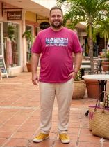 Tshirt Sans Manches Violet Redfield du 3XL au 10XL