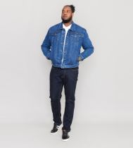 Veste Jean Bleu Grande Taille Homme TRUCKER de DUKE du 2XL au 8XL