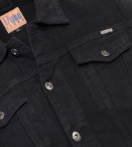 Veste Jean Noir Grande Taille Homme TRUCKER de DUKE du 2XL au 8XL