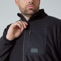 Veste Polaire Noir All Size du 3XL au 8XL